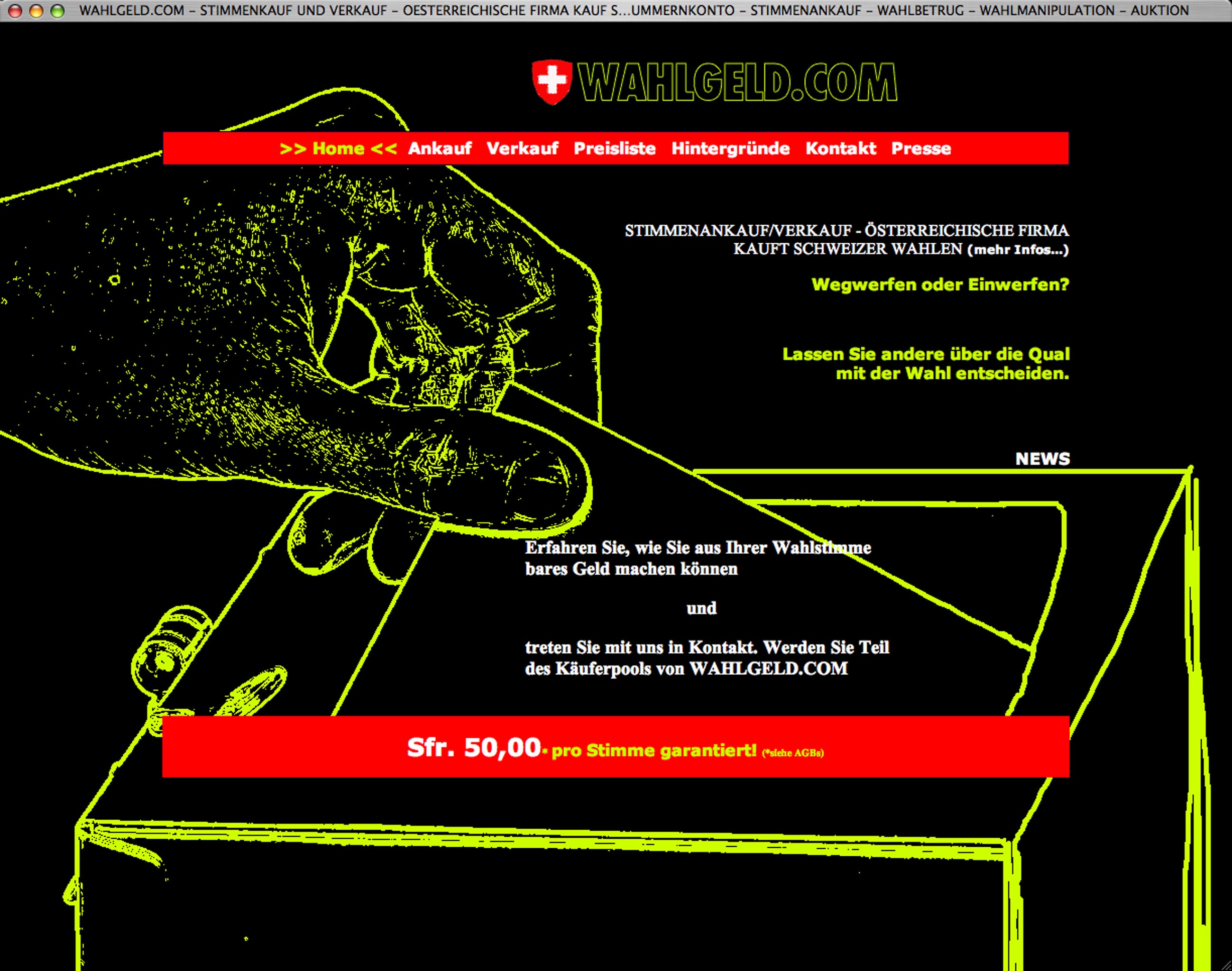 WAHLGELD.COM - FOTO MUELLEIMER WAHLZETTEL